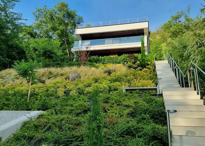 Designer Above Balaton & Near Water Villa Balatonakarattya